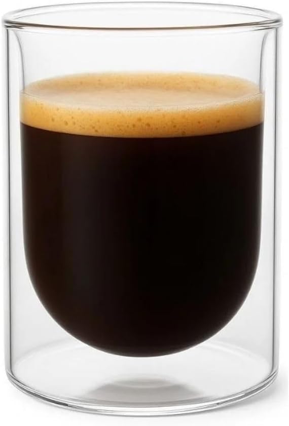 Çift Cidarlı Cam, Kahve, Latte, Espresso, Meşrubat Bardak, 250 ml, 1 Adet - 12127