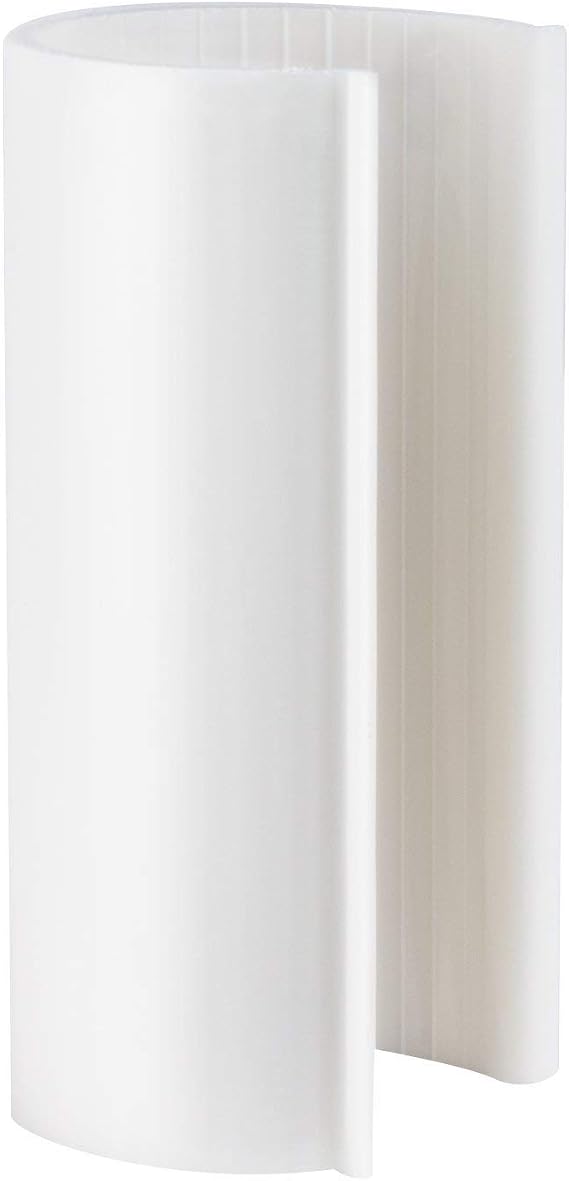 Snap Clamp 1 Inch Wide X 4 Inches for 1" PVC Pipe White (10 Per Bag)