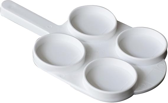 Cow Mastitis Testing Plate for Dairy Cattle Health Durability Milk Sampling Tray for Farm Use Easyly Mastitis Tray