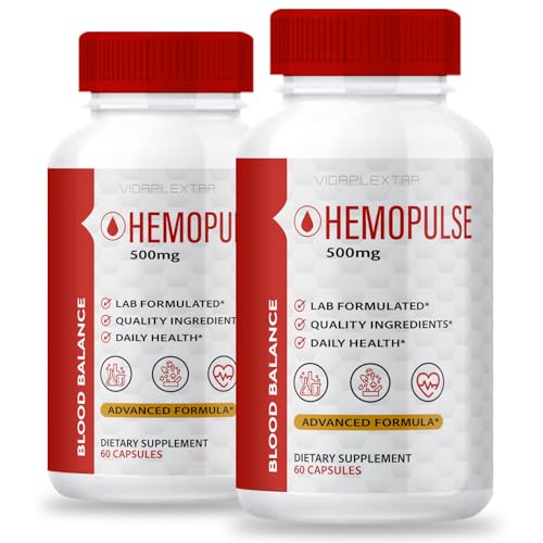 Hemo Pulse - Hemo Pulse Capsules 2 Pack, 120 Capsules