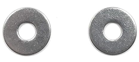 M5 ID x 15 OD Metric Stainless Steel Fender Washer DIN 9021 Large OD Flat Washers 1.2 Thick (100 Pieces)