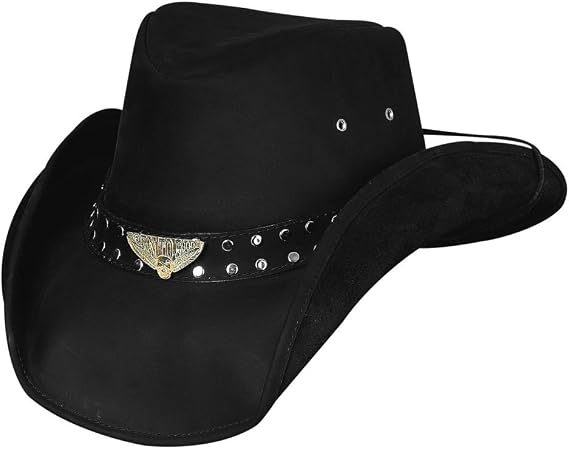 Bullhide Hats Born to Ride Leather Western Cowboy Hat 4014BL