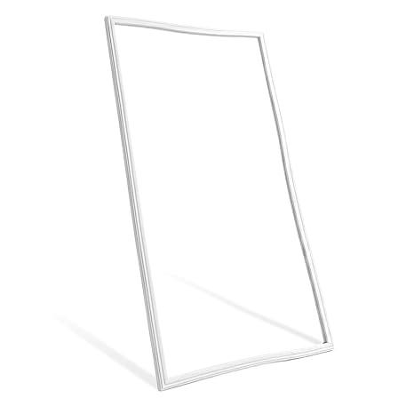 Upgraded Whole Parts White Freezer Door Gasket (Magnetic Strip Inside) - Part# 5304506131 - Compatible with Select Crosley, Frigidaire, Kenmore, and Tappan Models