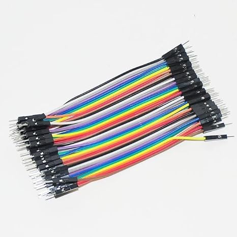 SANEC 40 Adet Erkek-Erkek Jumper Kablo 10 Cm