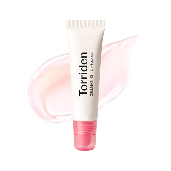 Torriden CELLMAZING Glass-Like Shine Lip Essence, 11ml (0.37 fl.oz) | Weightless Hydration for Smooth, Glossy Lips | 5D Collagen, Peptide, Jojoba Oil | Non-Sticky Korean Lip Care