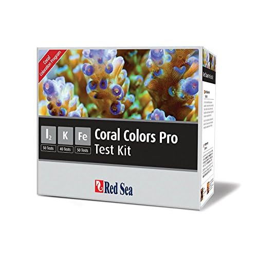 Red Sea Fish Pharm Ltd. Reef Colors Pro Salt Water Multi Test Kit