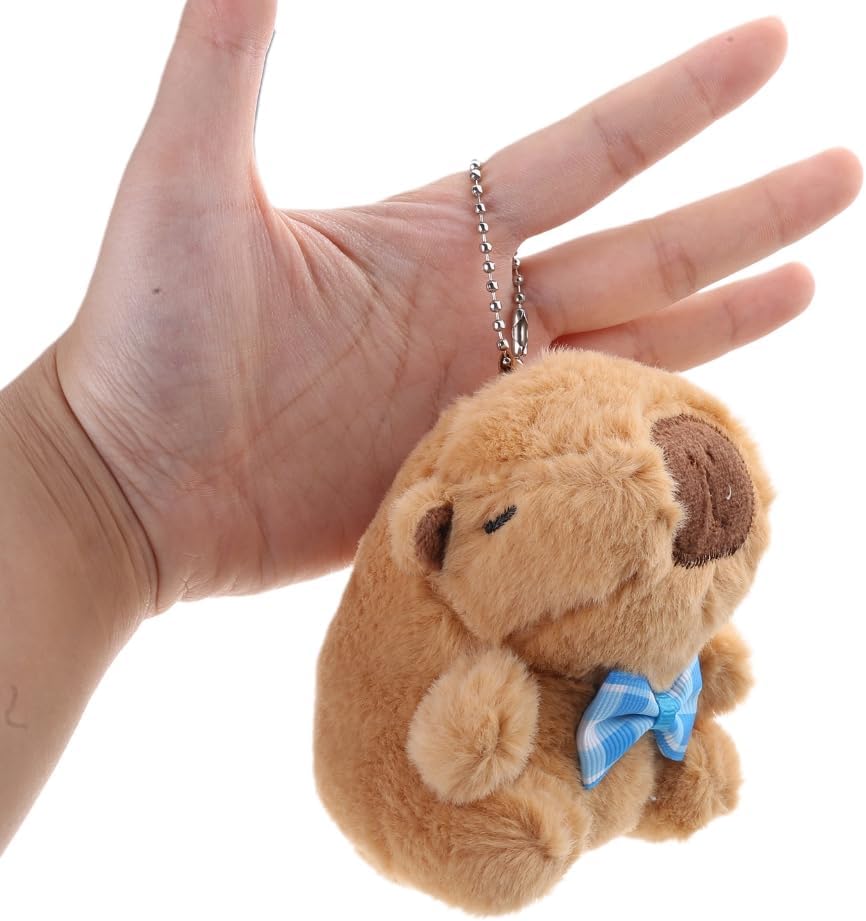 PlushCharm Keychain Soft Stuffed Ornament Keyring Lovely Pendants for Purse Bag Backpack Handbag