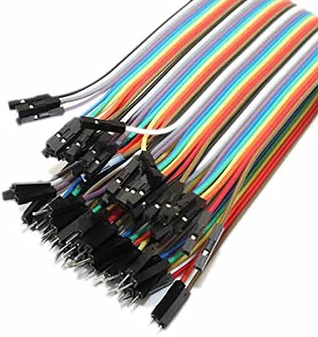 robotistan 30 cm 40 Pin Ayrılabilen Dişi-Erkek M-F Jumper Kablo-300 mm