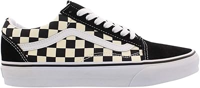 Vans Old Skool Primary Checker BLKWHT Size 6 M US Women  4.5 M US Men