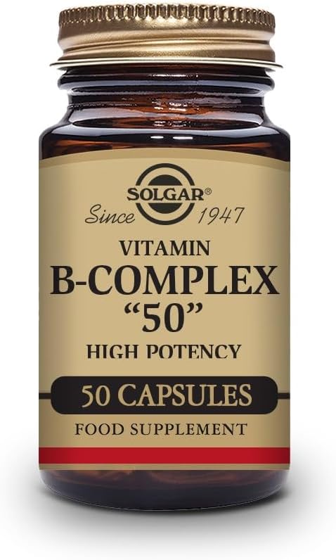 Solgar Vitamin B-Complex 50mg 50 Kapsül