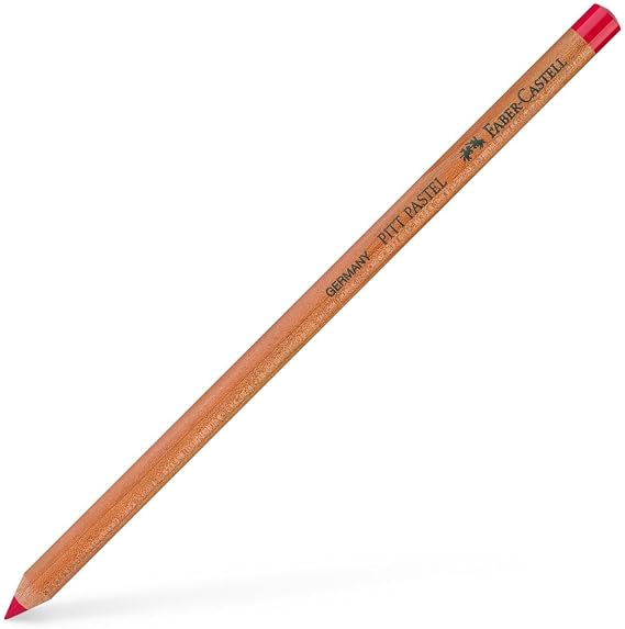 Faber-Castell Pitt Single Pastel Pencil, Pink Carmine 127