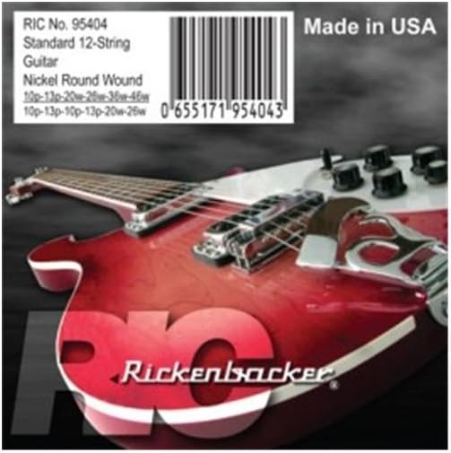 Rickenbacker 95404 12 String Electric Guitar Strings