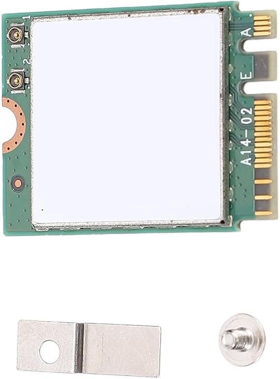 Wireless M.2 WiFi Card, 8265NGW WiFi Card, 1200Mbps AC Dual Band BT 4.2 M.2 Interface, Compatible with 7, 8, 10 Systems (Single Card)