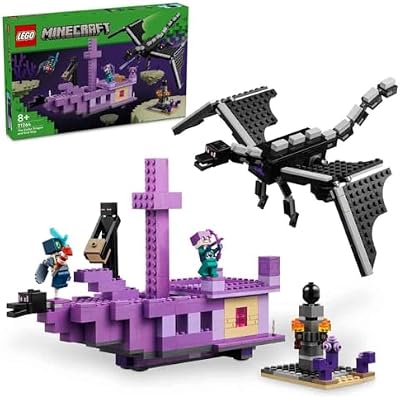 LEGO 21264 Minecraft Der Enderdrache und das Endschiff