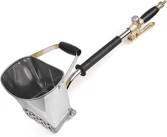 Stucco Sprayer Mortar Spray Gun Concrete Stucco Plaster Sprayer with Ceilings Hopper for Wall Painting