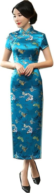 Shanghai Story Chinese Traditional Clothing Long Cheongsam China Qipao Dress
