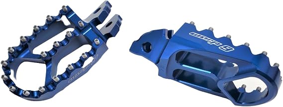 Warp 9 E-Moto Foot Pegs for Talaria Sting, Talaria , Altis Sigma, Taparia, Komodo Must do upgrade, Many Colors, E-Bike Pegs, Footpegs, Red, Blue, Purple, Black, Magnesium, Gold, Silver, White.