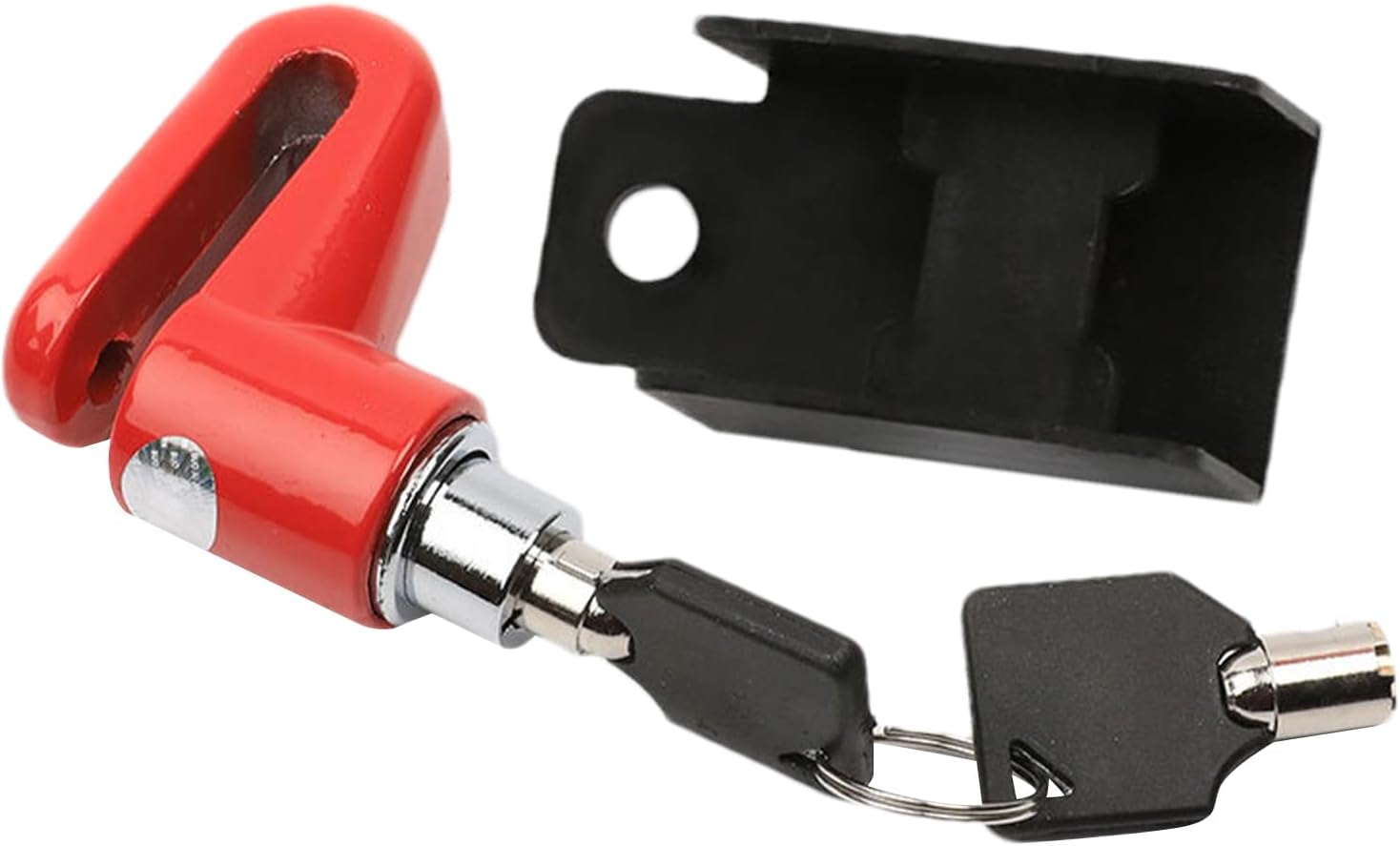Motorcycle Locks Anti Theft | Heavy Duty Electric Scooter Lock Scooter Wheel Lock,Small Motorcycle Anti-Theft Devices Anti Theft Wheel Lock with Two Keys