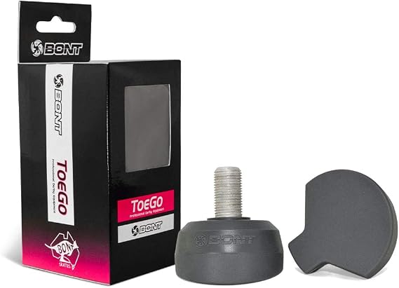 BONT Roller Skates - ToeGo Roller Skate Roller Derby Toe Stops - 2 Pack