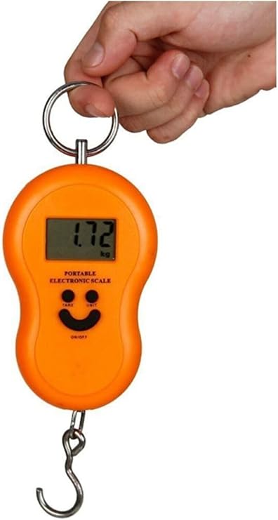 Mobee Digital Hand Scale Hand Scale 50 Kg Smiling Face Precision Kitchen Scale
