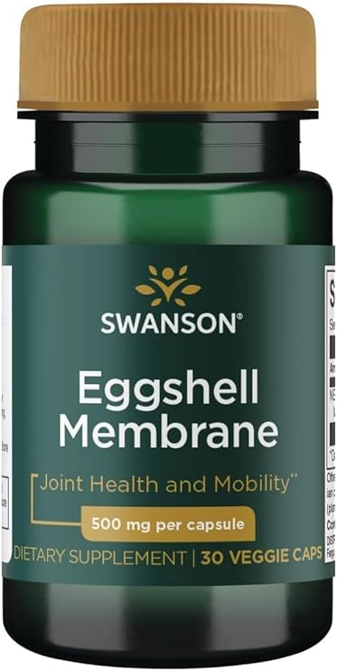 Swanson Eggshell Membrane, Joint Support, 30 Veg Capsules