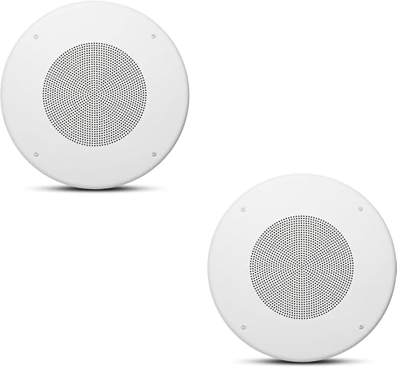 JBL Professional CSS8008 8" Commercial Series Ceiling Speakers Bundle (2-Pack) - High Sensitivity, Multi-Tap Transformer, 120 Coverage