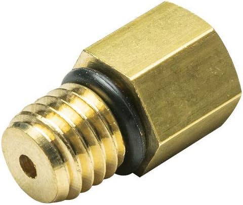 GlowShift M10 x 1.0 Male to 1/8-27 NPT Female Sensor Thread Adapter