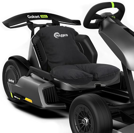 Comfortable Backrest Seat Cushion for Segway Ninebot Gokart Karting Accessories(It's just a Cushion, not a go Kart)