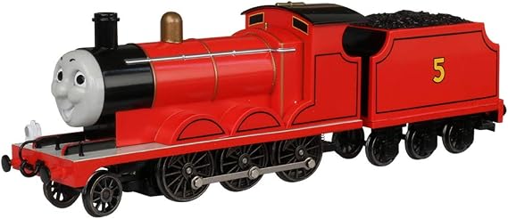Bachmann Trains Thomas & Friends James The Red Engine-Moving Eyes HO Scale