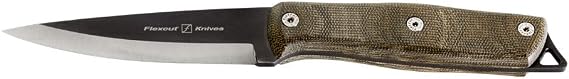 FLEXCUT Hawthorne Knife | Explorer - OD Green Micarta | FTKFB1C