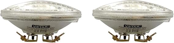 VSTAR LED PAR36 Daylight 5000K 9W (Eq to 50W Halogen) 12V AC/DC Lamp Landscape Waterproof,Pack of 2