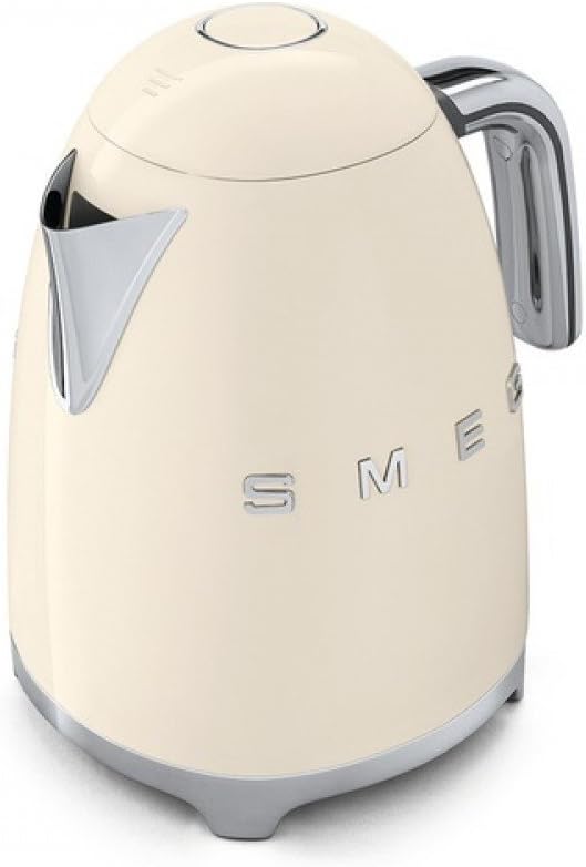 Smeg KLF03CRUK 50's Retro Style Aesthetic Cream Kettle - 1.7 L