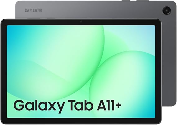 Samsung Galaxy Tab A11+, Android Tablet, Gri, WiFi Destekli, 6GB RAM, 128GB Depolama Alanı, 11 İnç (Samsung Türkiye Garantili)