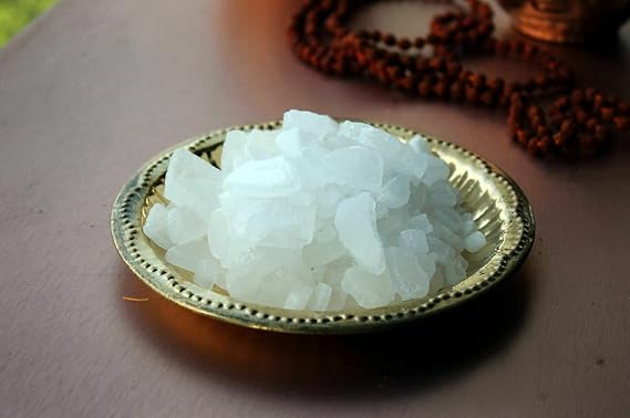 AtoZ India Cart Premium Quality Camphor Bhimseni Natural Pure Religious Pooja Fresh Original Kapoor Hindu Items Indian Kapur Refined Suddha - 100 Gram, White