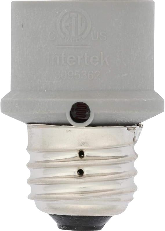 Westek SLC4CG Gray Automatic Photocell Sensor Control , White