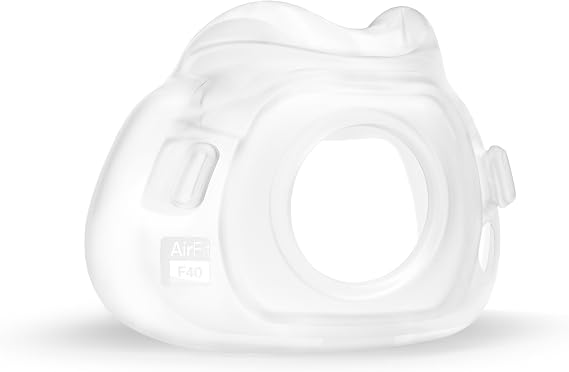 Resmed AirFit F40 Cushion Replacement Full-Face CPAP Mask, Small Wide | CPAP Mask Cushion Replacement, Headgear & Frame System Not Included, Premium CPAP Supplies