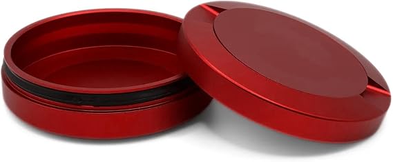 Metal ZYN Container | Snus Holder | Smell Proof Can | Accessory for ZYN (Red)