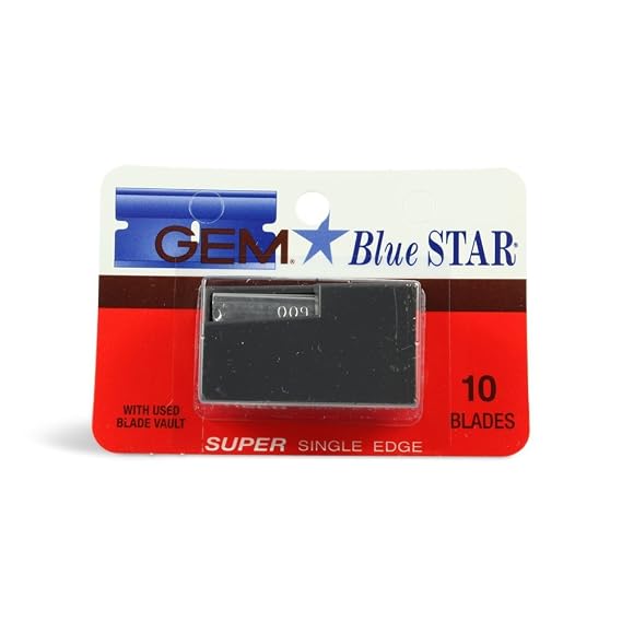 GEM Gem Single Edge Blades 10's