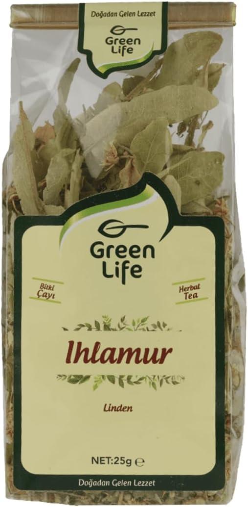GREEN LIFE Ihlamur Yaprak Bitki Çayı 25 Gr.
