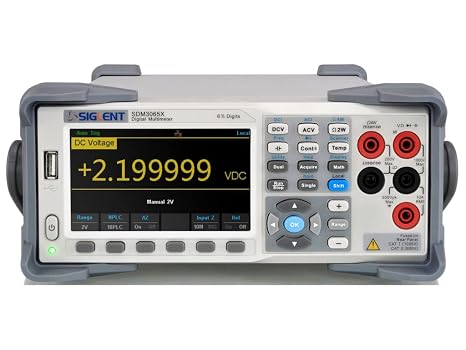 SIGLENT SDM3065X-SC Digital Multimeter Desktop DMM AC/DC Volt Amp Ohm Hz Diode Cont 150 Sa/s