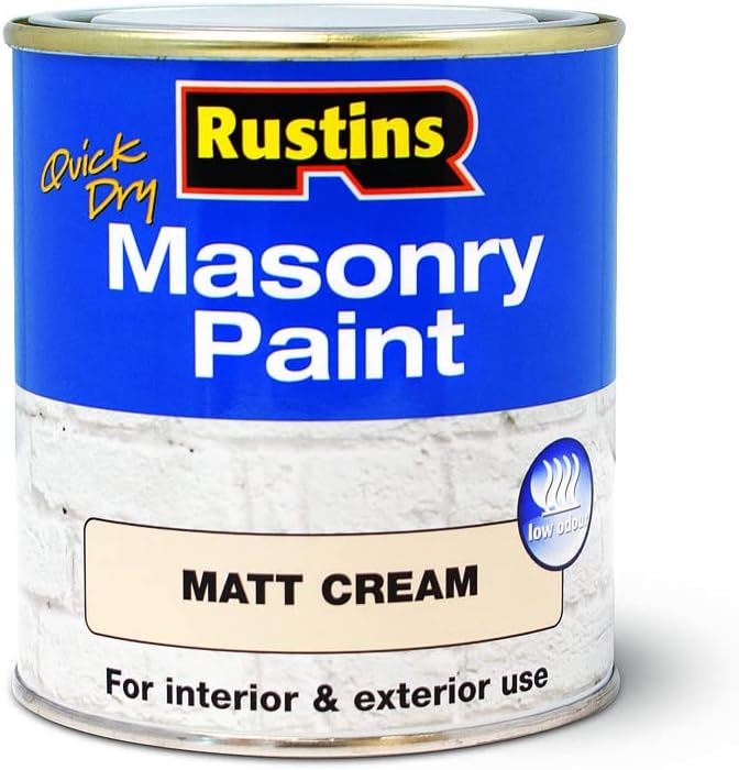 MASPC500 Masonry Paint Cream 500ml, 500