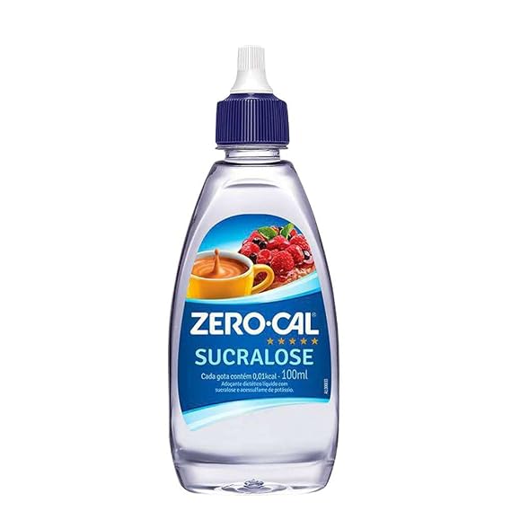 Zero Cal Sucralose and Acesulfame K Sweetener Drops 3.38oz - Zero Cal Sucralose & Acesulfame K Adocante Dietetico Liquido 100ml