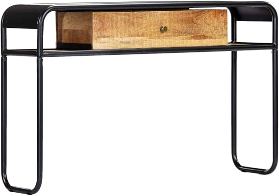 extendable Dining Room,Expandable,Console 46.5"x11.8"x29.5" Solid Mango Woodtransforming,Transform,Transforming Furniture,