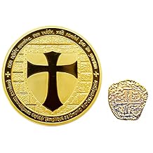Teutonic Knights & Knights Templar Secret Alliance Commemorative Coins - Gift for Men!