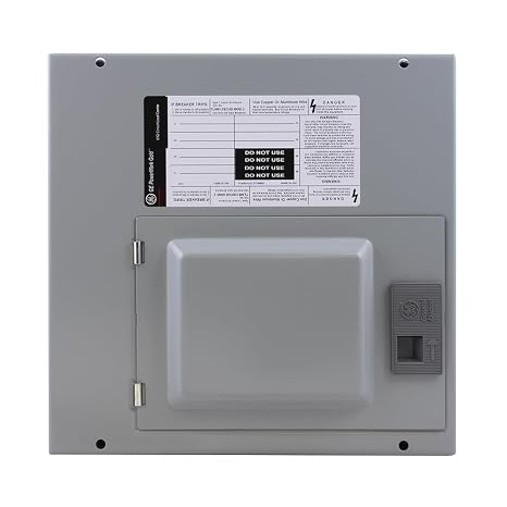 ABB 125A Indoor Main Lug Load Center, 6-Space 12-Circuit
