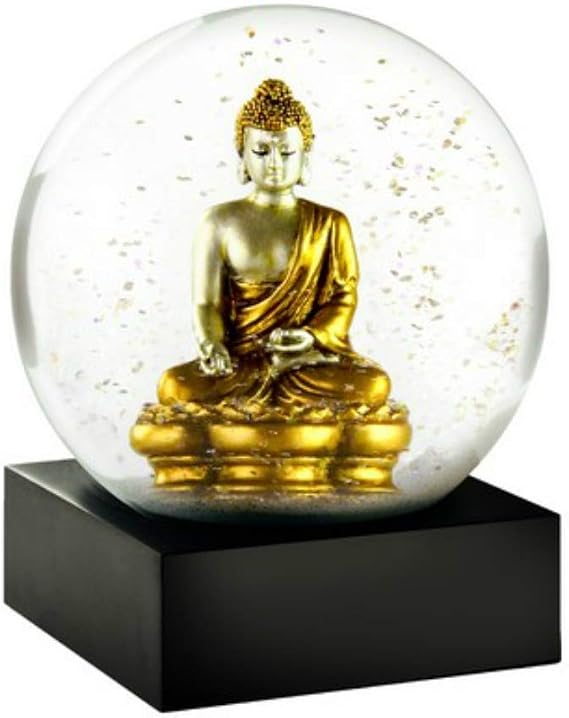 Gold Buddha Snow Globe