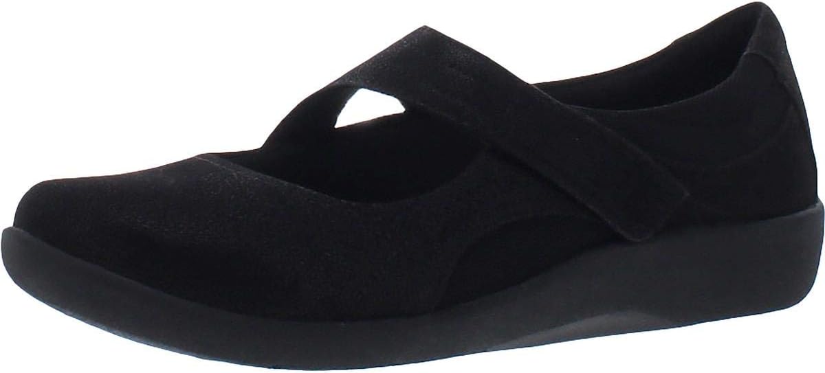 Clarks Sillian Bella Women's Slip On, 8 B(M) US, Black