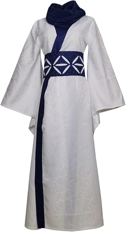 Ryomen Sukuna Cosplay Adult Men Women Outfits White Kimono Halloween Costume