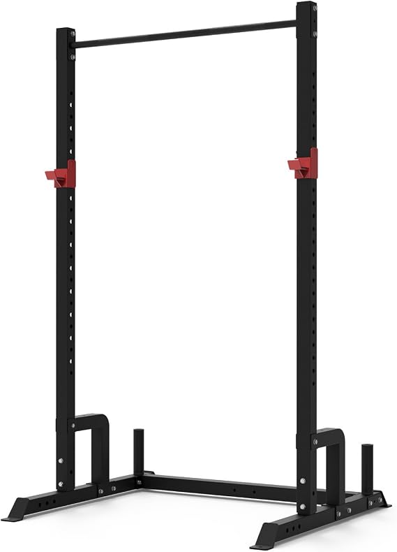Train Hard® Freely Combinable Half Cage Squat Rack Power Rack Smith Machine Multi Press Model 2024