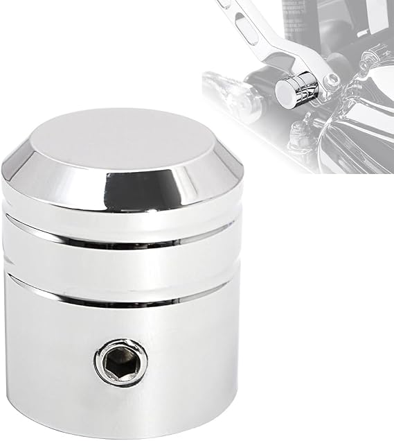 Heel/Toe Shifter Shaft Cap Cover for 86-17 FL Softail,88-25 Touring | for Harley Road King Road Glide Street Glide Electra Glide Trike Chrome